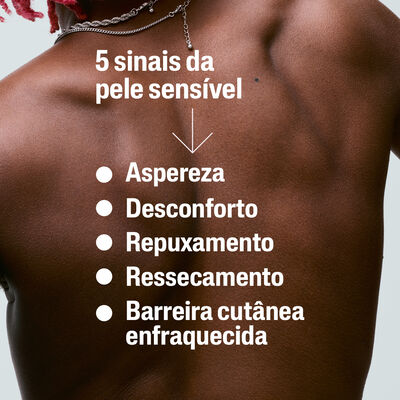 5 sinais da pele sens&iacute;vel